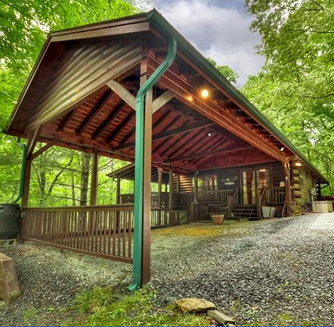 cherry log cabin rentals